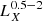 $ {L}_{X}^{0.5-2} $