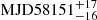 $ \mathrm{MJD} 58151^{+17}_{-16} $