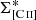 $ \Sigma^*_{[{\mathrm{C}\,\textsc{ii}}]} $
