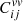 $ C_{ij}^{vv} $