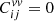 $ C_{ij}^{vv} = 0 $