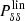 $ P_{\delta\delta}^{\mathrm{lin}} $