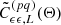 $ \tilde{C}^{(pq)}_{\epsilon \epsilon, L}(\mathbf{\Theta}) $