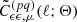 $ \tilde{C}^{(pq)}_{\epsilon \epsilon, \mu}(\ell; \mathbf{\Theta}) $