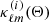 $ \kappa_{\ell m}^{(i)}(\mathbf{\Theta}) $