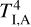 $T_{{\rm{I}},{\rm{A}}}^4$