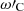 $ \omega\prime_{\mathrm{C}} $