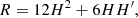 $$ \begin{aligned} R = 12 H^2 + 6HH^{\prime }, \end{aligned} $$