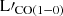 $ \rm L\prime_\mathrm{CO(1{-}0)} $