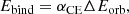 $$ \begin{aligned} E_\mathrm{bind} = \alpha _\mathrm{CE} \Delta E_\mathrm{orb} , \end{aligned} $$