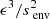 $ \epsilon^{3}/s_{\text{ env}}^{2} $
