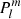 $ P_{l}^{m} $