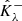 $ {{{\hat{{{{{{K}}}}}}}^{-}}_{{\lambda}}} $