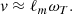 $$ \begin{aligned} {v} \approx \ell _m\omega _T. \end{aligned} $$