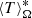 $ {\langle T \rangle}_{\Omega}^{*} $