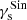 $ \rm\gamma^{\mathrm{Sin}}_s $