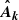 $ \boldsymbol{\hat{A}_k} $