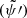 $ (\tilde{\psi\prime}) $