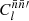 $ C_l^{\bar{n}\bar{n}\prime} $