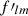 $ f\prime_{lm} $