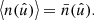 $$ \begin{aligned} \big \langle {n(\hat{u})}\big \rangle = \bar{n}(\hat{u}). \end{aligned} $$
