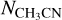 ${N_{{\rm{C}}{{\rm{H}}_3}{\rm{CN}}}}$