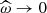 $ {\widehat\omega}\rightarrow 0 $