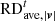 $ \mathrm{RD}_{\mathrm{ave},\left|\boldsymbol{v}\right|}^{t} $