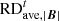 $ \mathrm{RD}_{\mathrm{ave},\left|\boldsymbol{B}\right|}^{t} $
