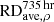 $ \mathrm{RD}_{\mathrm{ave},\rho}^{735\, \mathrm{hr}} $