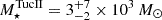 $ M_\star^{\mathrm{TucII}} = 3^{+7}_{-2} \times 10^3 \,{M_\odot} $
