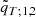 $ {\tilde q}_{T;1,2} $