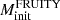 $ M^{\mathrm{FRUITY}}_{\mathrm{init}} $