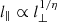 $ l_{\parallel}\propto l_{\perp}^{1/\eta} $