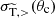 $ \sigma_{\mathrm{\widetilde T}, > }(\theta_{\mathrm{c}}) $