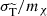 $ \sigma_{\mathrm{\widetilde{T}}}/m_{\chi} $