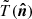 $ \tilde T(\boldsymbol{\hat n}) $