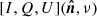 $ [I, Q, U](\boldsymbol{\hat n}, \nu) $
