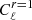$ C_{\ell}^{r=1} $
