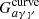 $ G_{a\gamma\gamma}^{\mathrm{curve}} $