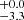 $ ^{+0.0}_{-3.3} $