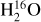 $\[\mathrm{H}_{2}^{16} \mathrm{O}\]$