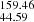 $ _{44.59}^{159.46} $