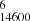 $ ^{6}_{14600} $