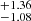 $ _{-1.08}^{+1.36} $