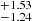 $ _{-1.24}^{+1.53} $
