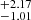 $ _{-1.01}^{+2.17} $