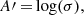 $$ \begin{aligned} A\prime =&\log (\sigma ), \end{aligned} $$