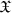 $ \mathfrak{X} $