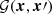 $ \mathcal{G}( \boldsymbol{x},\boldsymbol{x}{\prime}) $
